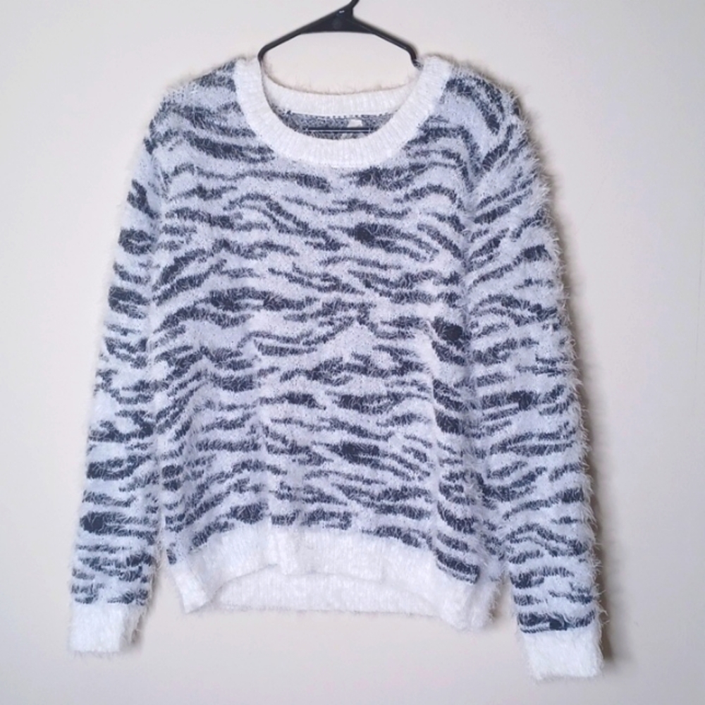 Juniors Mudd Miss Fuzzy Sweater